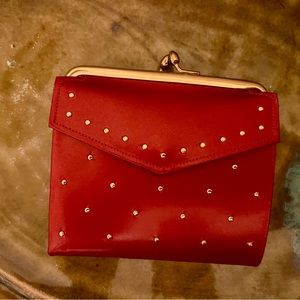 Princess Gardner luster glow leather vintage wallet